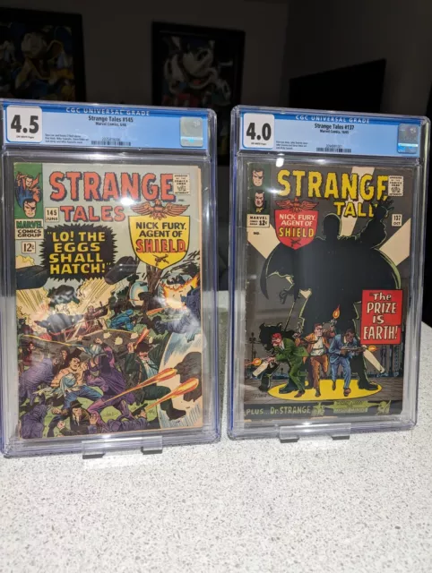 Strange Tales 137, 145 CGC Marvel Comics