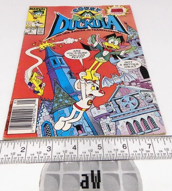 VINTAGE COUNT DUCKULA & Danger Mouse Comic Vol 1 # 4 May 1989 Marvel £ ...