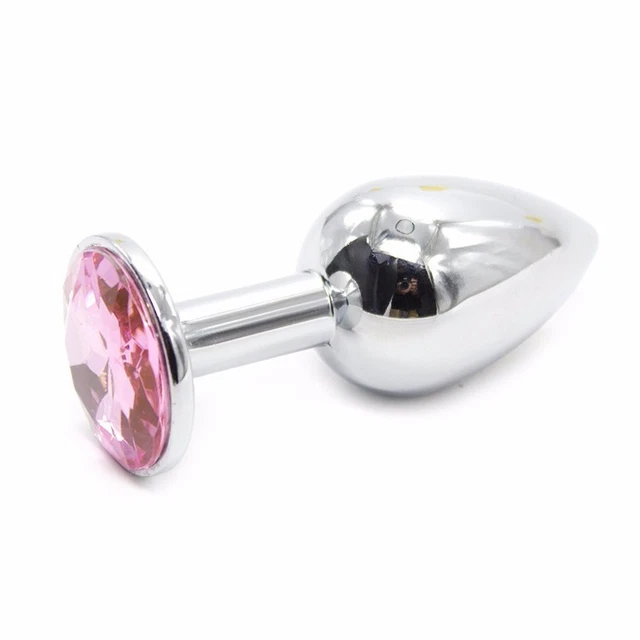 Plug Anal Rosebud En Forme De Cœur - Sex Toy Bijou Intime Pour Femme Et Couple