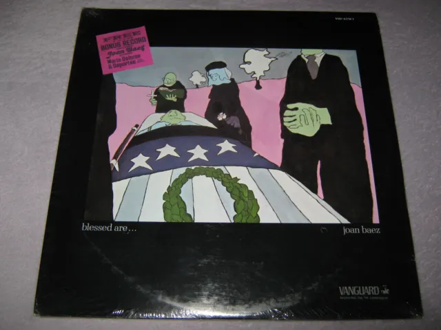 JOAN BAEZ Blessed Are MINTY SEALED PROMO Double Vinyl 2 LP + 7" BONUS VSD-6570/1