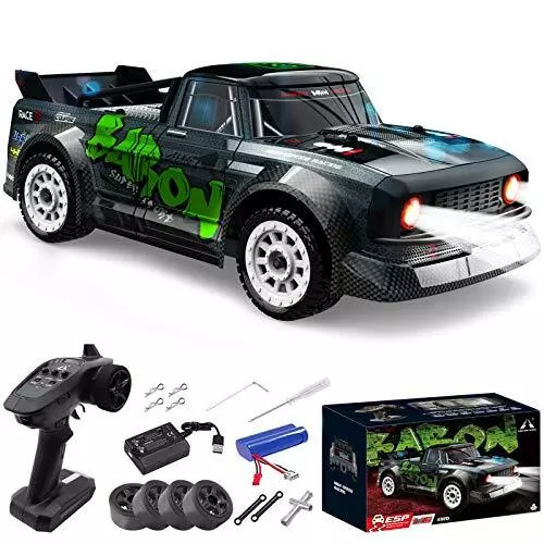 fisca 1/16 Remote Control High Speed Car 4WD RC Drifting Racing Cars Fast 20M...