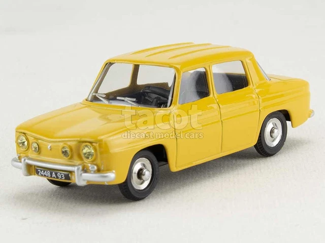 Miniature Dan-Toys France - Renault R8 S Marron 1/43 - Boîte Cartonnée - Neuf