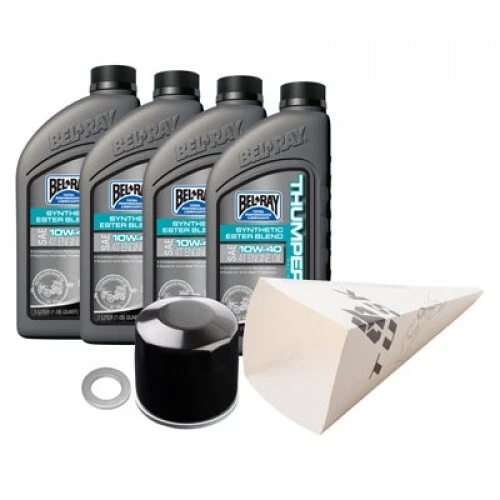 Tusk 4-Stroke Oil Change Kit Bel-Ray Thumper Synthetic Blend 10W-40 1529860264