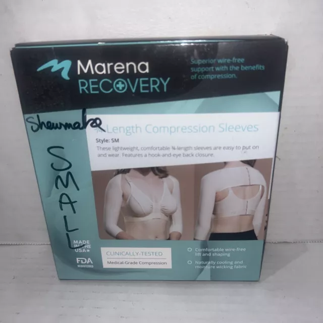 Marena Recovery SFBHS Thigh-Length Girdle with High-Back-XL-Black