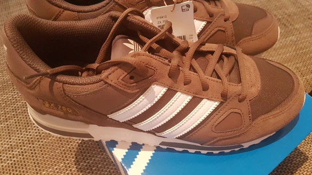 Adidas ZX 750 Originals -IF8412- Aluminium Earth Gr. 42 2/3 NEU OVP