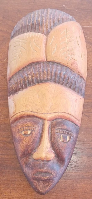 Hatian Handcarved Wooden Tribal Mask