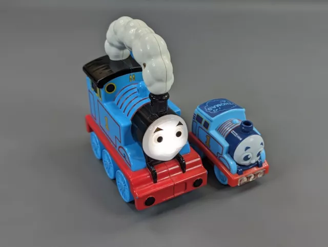 Thomas & Friends Torch Light Sounds Talking Blue 2009 Mattel Tank Engine Tested