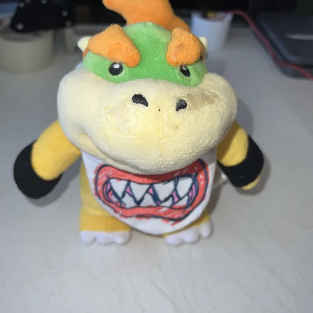 SUPER MARIO ALL Star Collection Bowser Jr. Stuffed Plush 2017 8