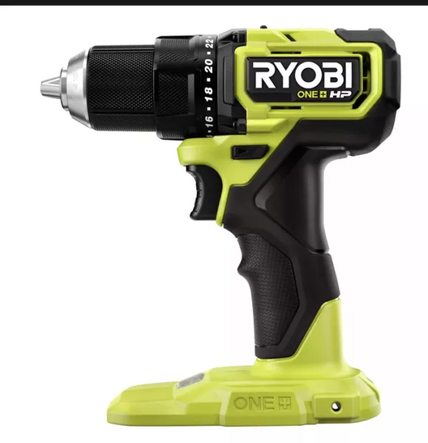 Ryobi 18 V HP Bohrer Akku Bürstenlos Kompakt 2 Geschwindigkeiten Bohrer Schraubendreher NEU 2