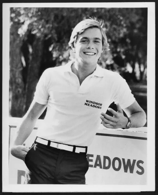 Dallas Christopher Atkins Original 1980s CBS TV Promo Photo Blue Lagoon Actor