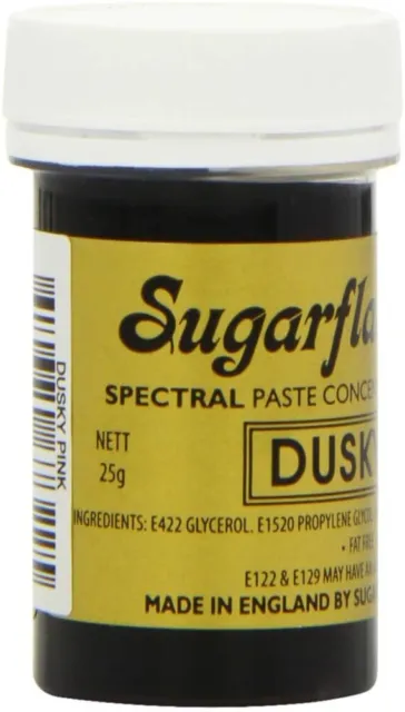 SugarFlair Concentrated Edible Paste Gel Food Colouring for Cakes and Icing 25g 3