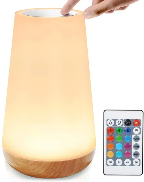 Led Nachttisch Lampe Akku Touch Sensor Tischlampe Kinder Nachtlicht Lampe Usb De