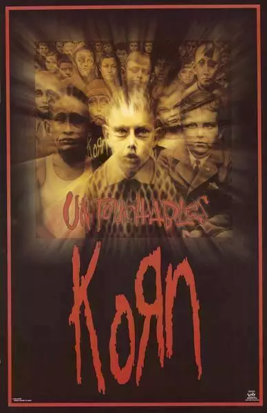 382901 Korn Band Untouchables 2002 WALL PRINT POSTER UK