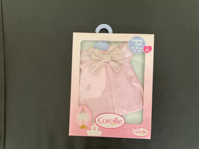 Vêtement Corolle Miss Corolle Poupée robe 36-38 cm Neuf Blister 2012