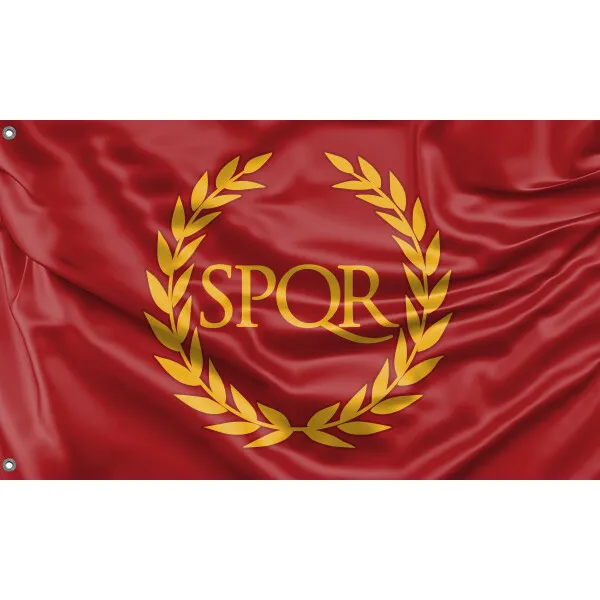 Roman Empire Flag Unique Design, 3x5 Ft / 90x150 cm size, EU Made