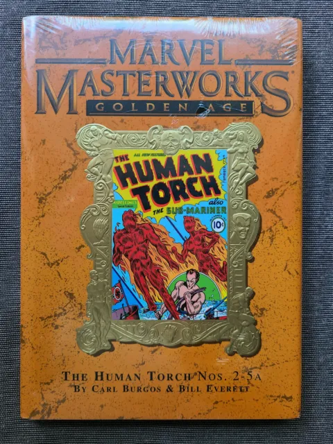 MARVEL MASTERWORKS VOL 51 Golden Age HUMAN TORCH vol. 1 DM VAR HC ED LTD 1200