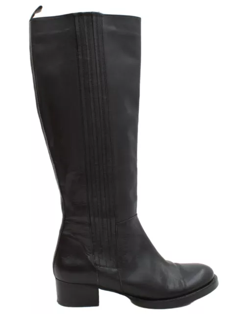 Clarks Women's Boots UK 7 Black 100% Other Riding Boot