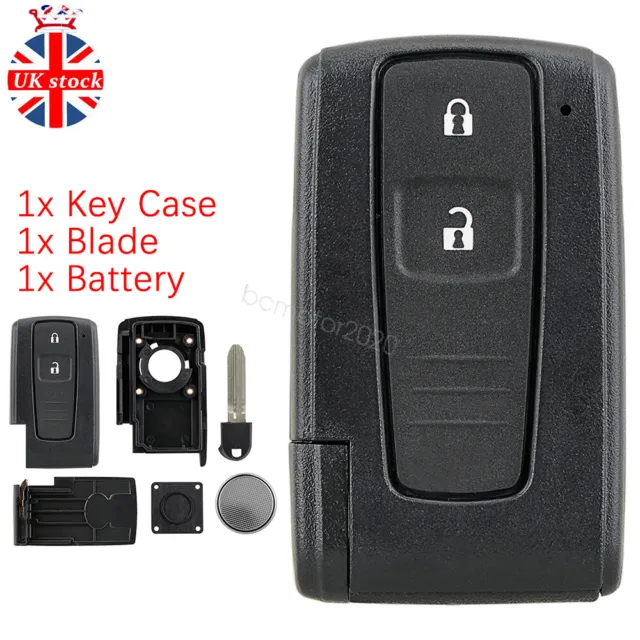 for 2006 2007 2008 2009 Toyota Corolla Prius Verso Remote Key Fob Case 2 Buttons