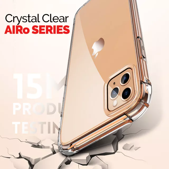 DURCHSICHTIGE Hülle für iPhone 11 Pro Max Abdeckung Stoßfest Silikon Gel Ultra Slim Luxus