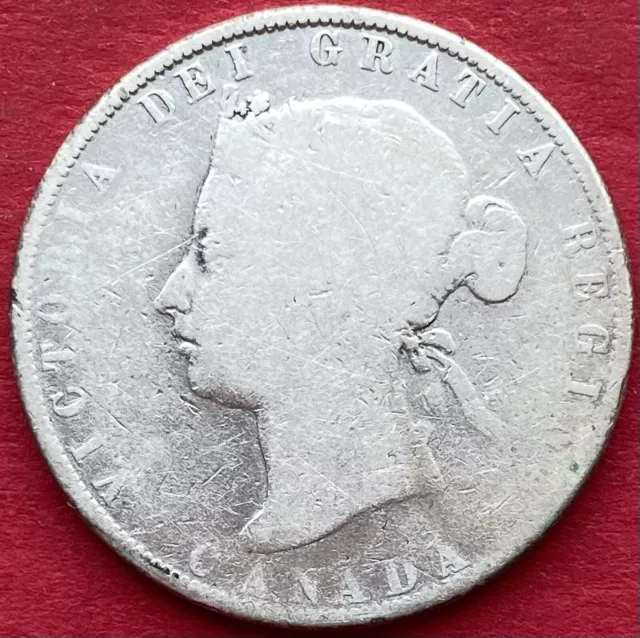 1872H Canada 50 Cents - Good - Lot#8547