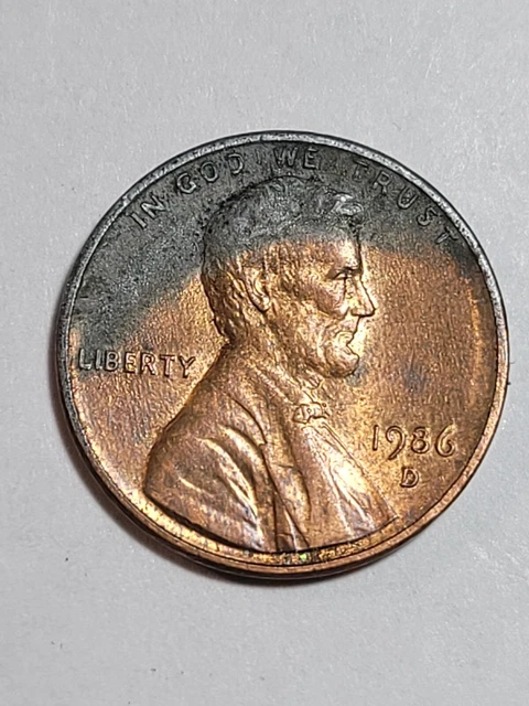 1986d Lincoln Penny Error