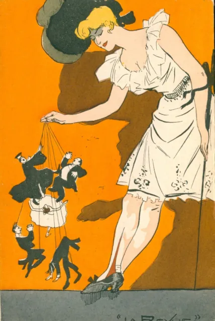 563  Art Nouveau Illustrateur Lobel Riche La Revue