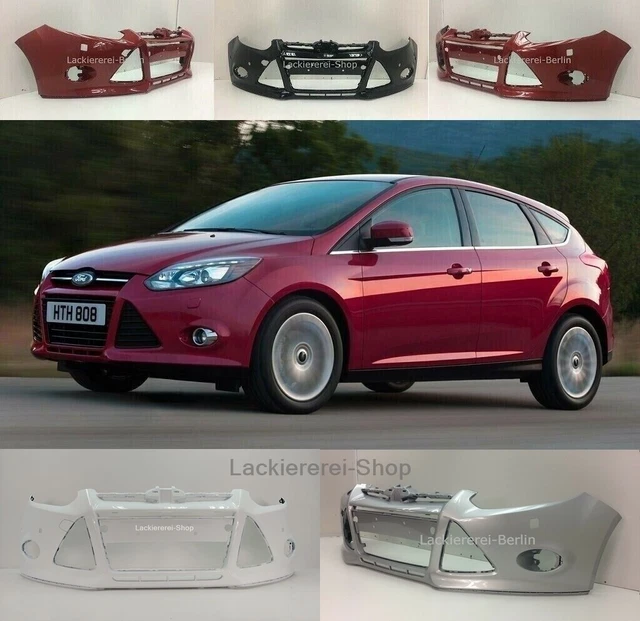 STOßSTANGE VORN LACKIERT IN WUNSCHFARBE NEU Für Ford Fiesta 2008-2013 Mit Nebel