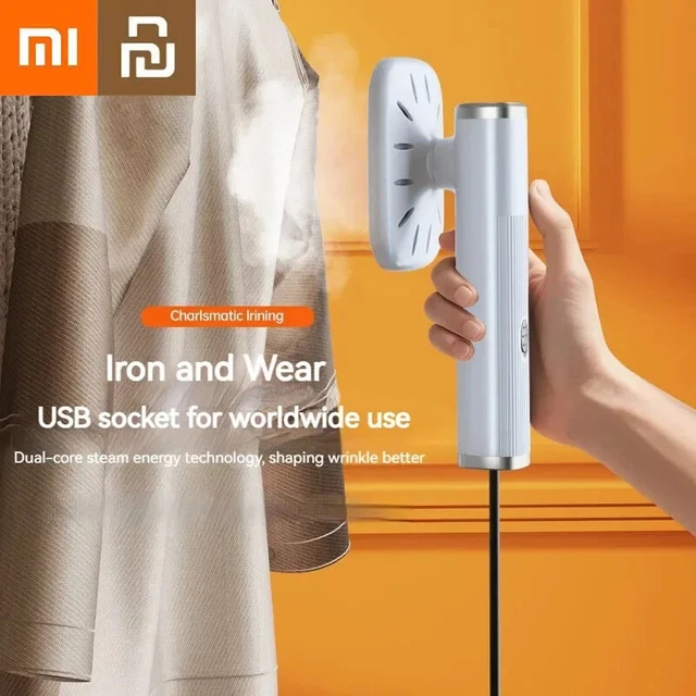 Défroisseur vapeur USB Youpin pour vêtements, petite machine