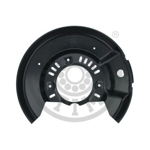 1 lamiera spruzzata, disco freno OTTIMALE BSP-9806L adatto per Toyota Lexus