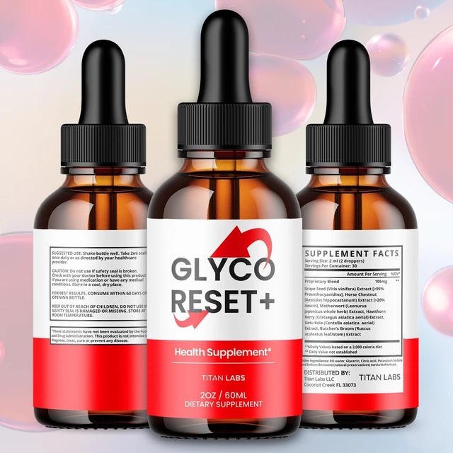 Drop Sum 1~5PACK GLYCO RESET Drop Advanced Blood Support Supplement GlycoReset ...