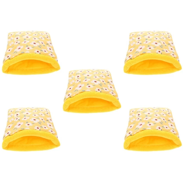 Set 5 Rat Hamster House Bed Pet Chinchilla Hammock The Bed