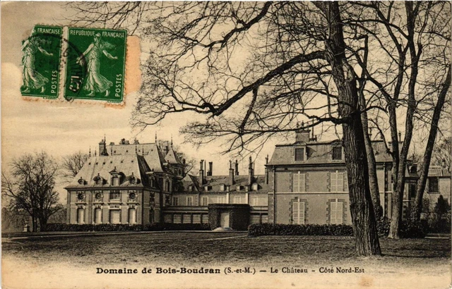 CPA Domains de Bois-Boudran - Le Chateau - Cote Nord-Est (248785)