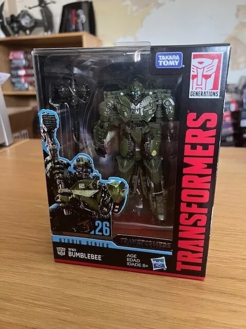 Transformers Wwii Bumblebee Studio Series 26 Deluxe Class Misb New