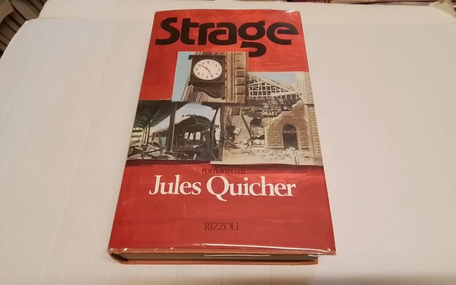 Jules Quicher, STRAGE, Rizzoli, 1a Ed 1990, 12mg26
