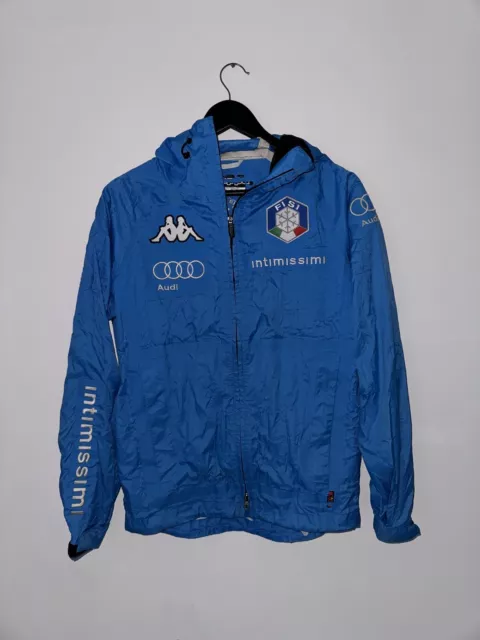 Kappa Men’s Italy FISI Audi Full Zip Jacket Size S