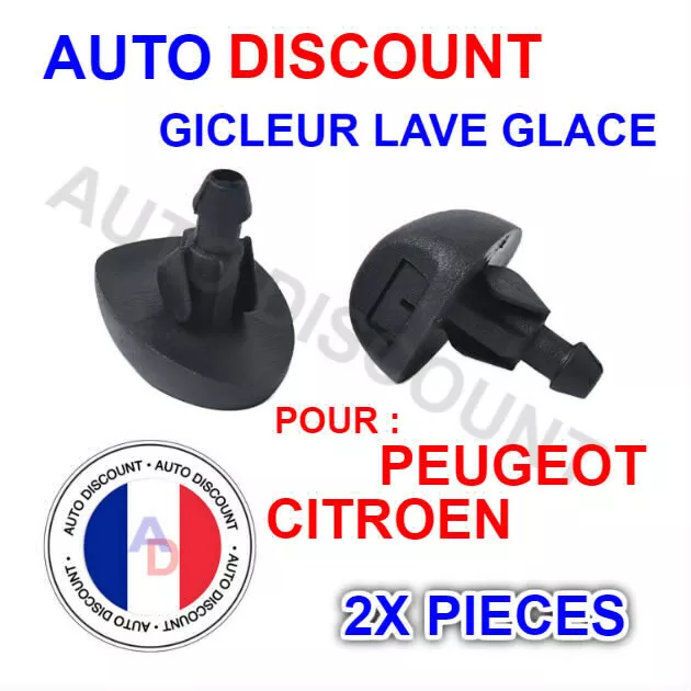 BUSE GICLEUR de LAVE-GLACE PARE BRISE Peugeot 207 307 308 406 607 3008 NEUF