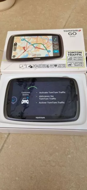 TomTom Go 6100 Premium con mappe del mondo a vita, telecamera del traffico e della velocità + vedi ph