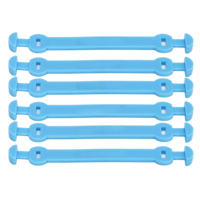 6 Pcs Tennis Racket Vibration Dampeners Long Buckle Tennis Racquet Shock Absorbe