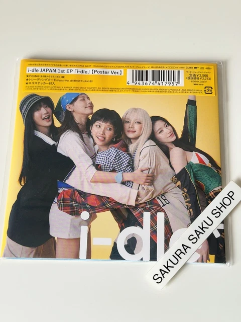 i-dle新品未開封JAPAN 1st EP Poster Ver. 9枚 Japanese Edition] I