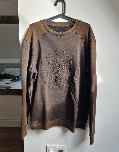 Felpa kenzo 2025 marrone
