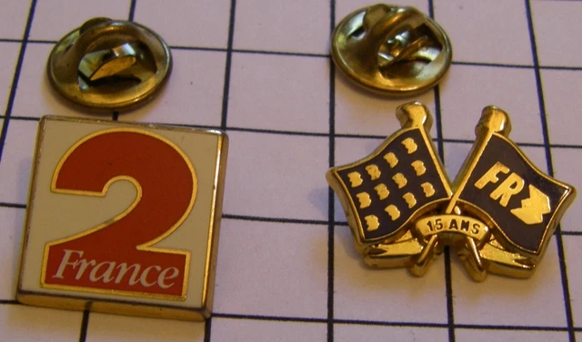 pin's france télévisions antenne 2 fr3