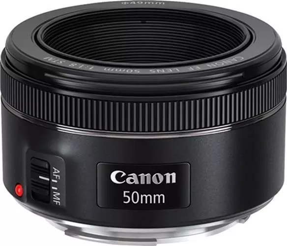 Canon EF 50mm f/1.8 STM Black Photography Lense Camera Lens