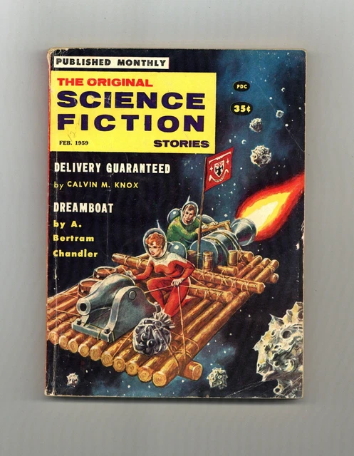 SCIENCE FICTION STORIES Pulp 3rd Series Vol 9 6 GD 1959 Low Grade 5 science-fiction-stories-pulp-3rd-series-vol-9-6-gd-1959-low-grade-5