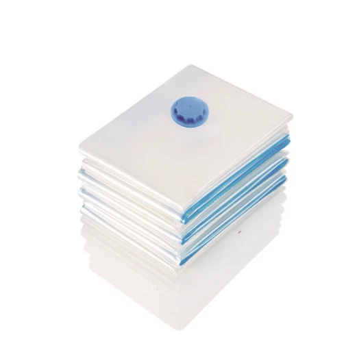 Basics Vacuum Compression Storage Bags with Hand Pump - Jumbo, 6-Pack
