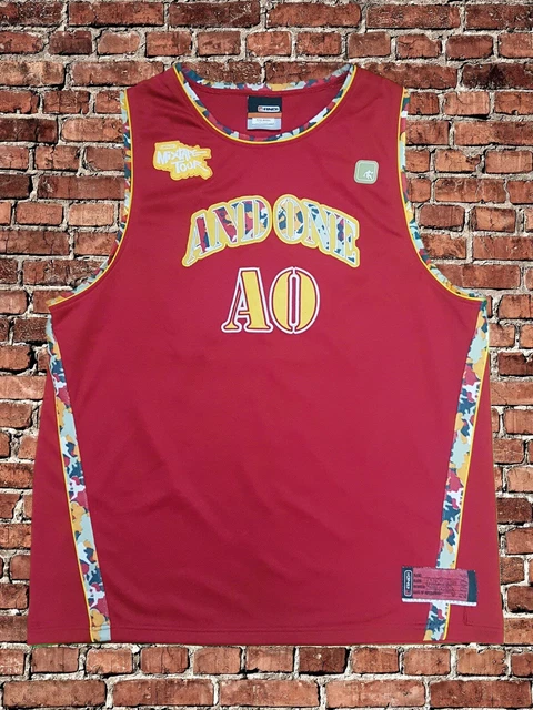 RARE AND1 2006 Mixtape Tour Jersey AO North Philly Mens
