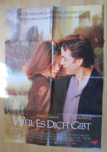 Film Schön Dass Es Dich Gibt FILMPLAKAT : WEIL es Dich gibt ( Kate Beckinsale , John Cusack ) EUR 1