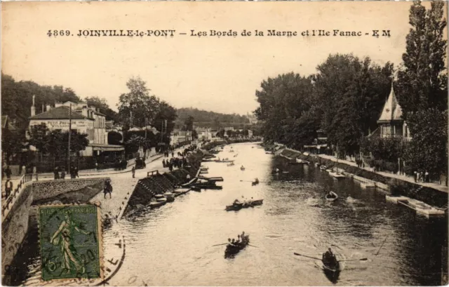 CPA Joinville Les Bords de la Marne et l'Ile Fanac (1347905)