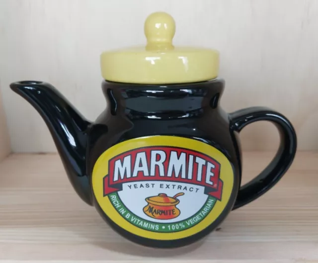 Ceramic Advertising Marmite Collectibles Novelty Teapot 16cm Tall