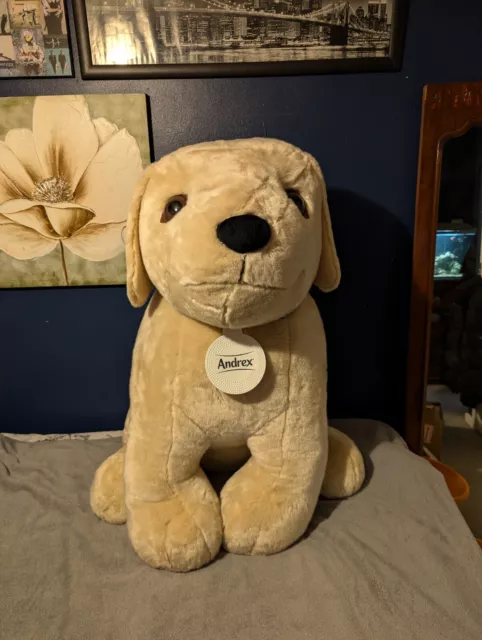 GIANT ANDREX PUPPY Dog 75th anniversary Original Vintage Cuddly Toy 99.99 PicClick UK