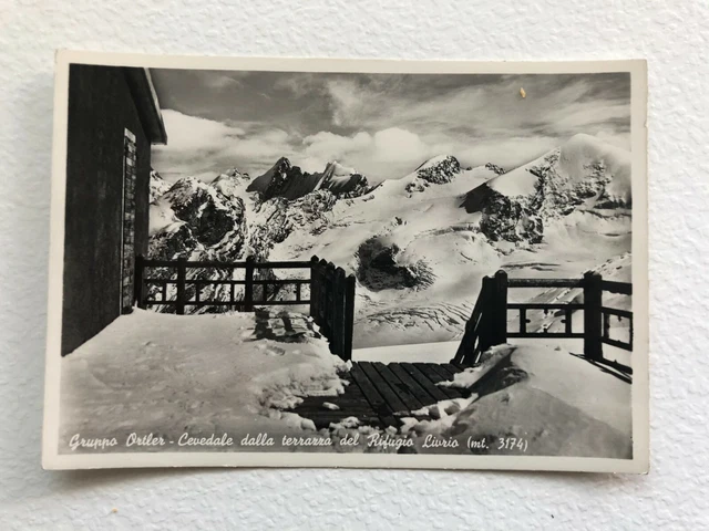 Carte Postale Vintage Trente - Rifugio Contrin, La Marmolada, 1968
